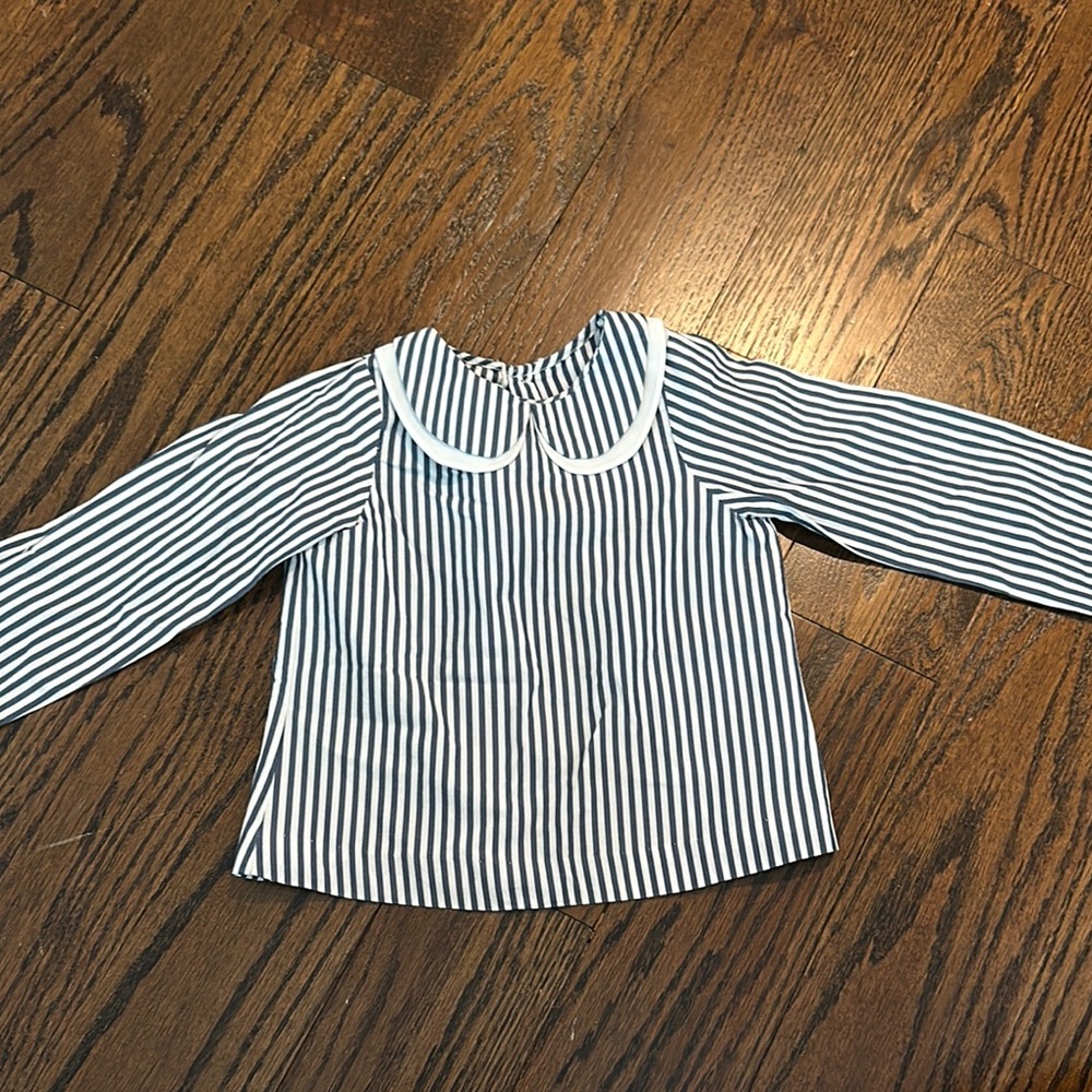 Jacadi Striped Girls Blouse
